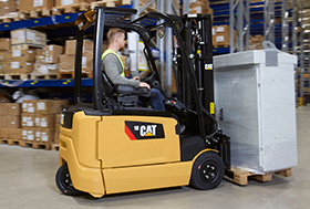 CAT electric forklifts - Radnes Services Ltd