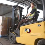 forklift truck loading ramp